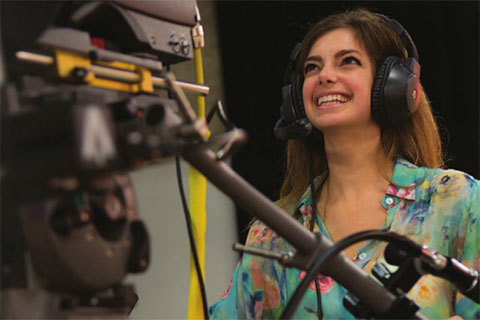 School of Communication student